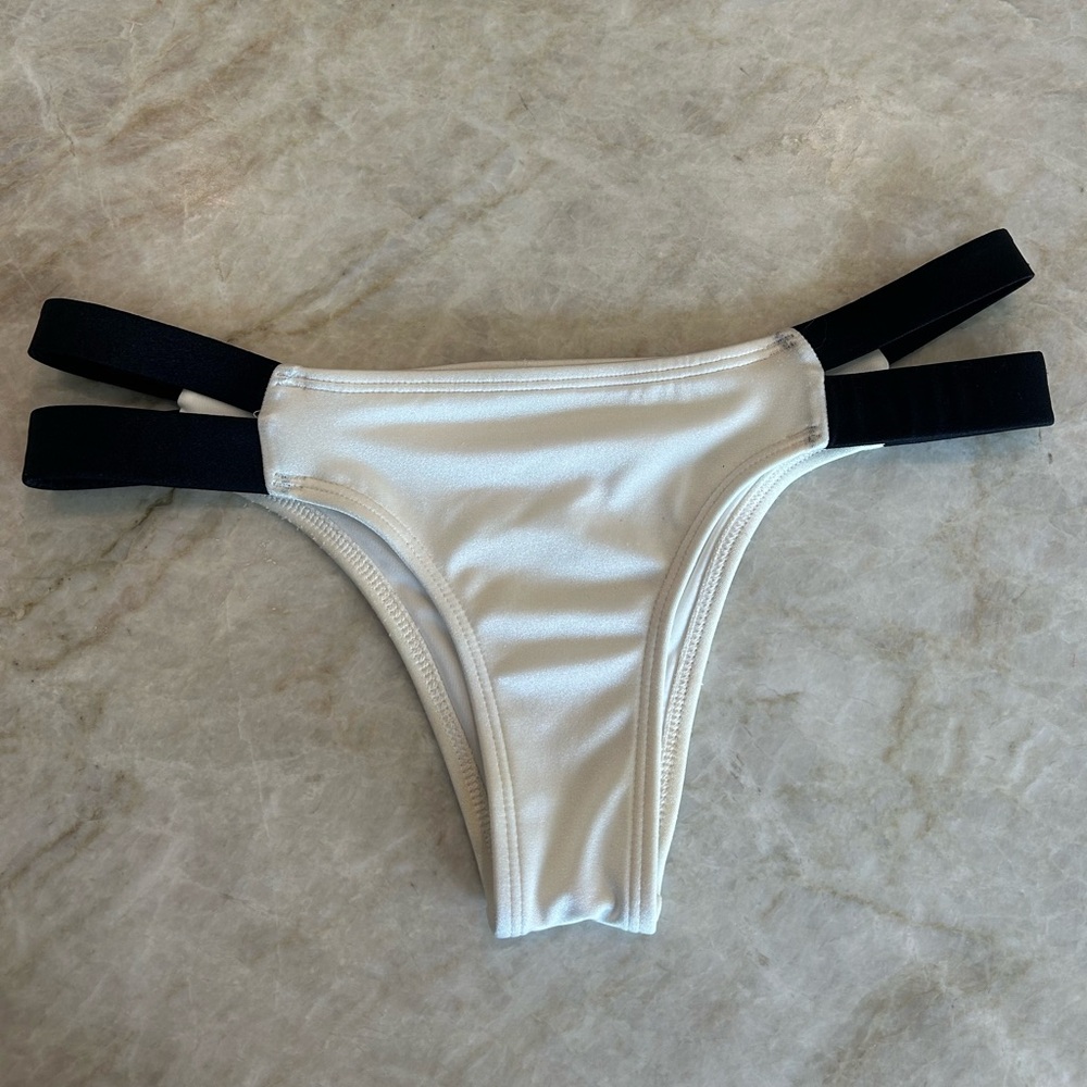 White Low Waisted Victoria’s Secret bikini bottoms!